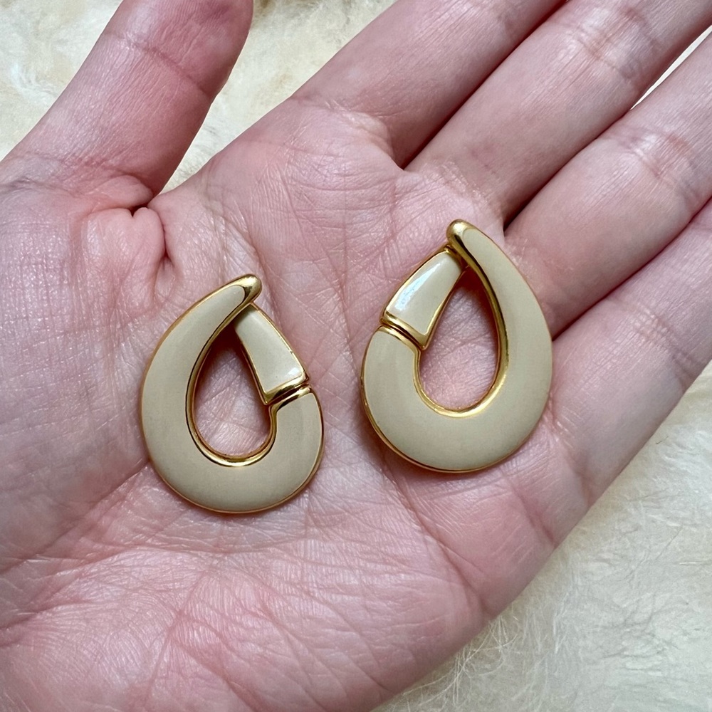 Tancer ii vintage antique ear clips